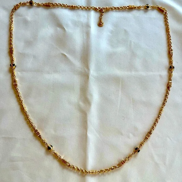 St. John Signed Couture Opera Length Chain - Picture 9 of 16